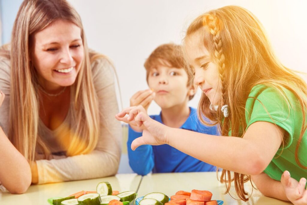 come far mangiare le verdure ai bambini